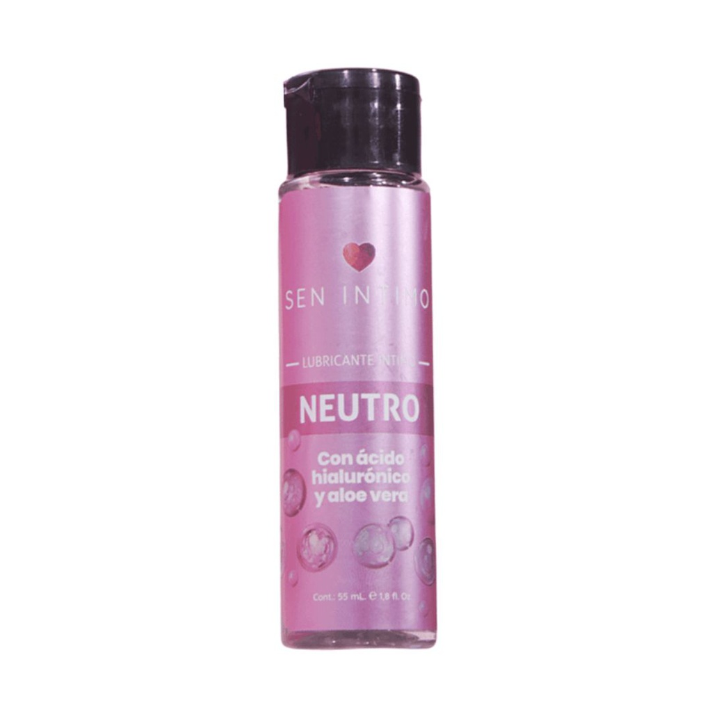 LUBRICANTE SEN INTIMO NEUTRO CON ÁCIDO HIALURÓNICO Y ALOÉ VERA 55ML