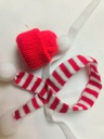 TANGA NAVIDEÑA DE GORRITO Y BUFANDA