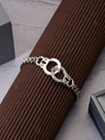 PULSERA GRUESA DE CADENA CON ESPOSAS