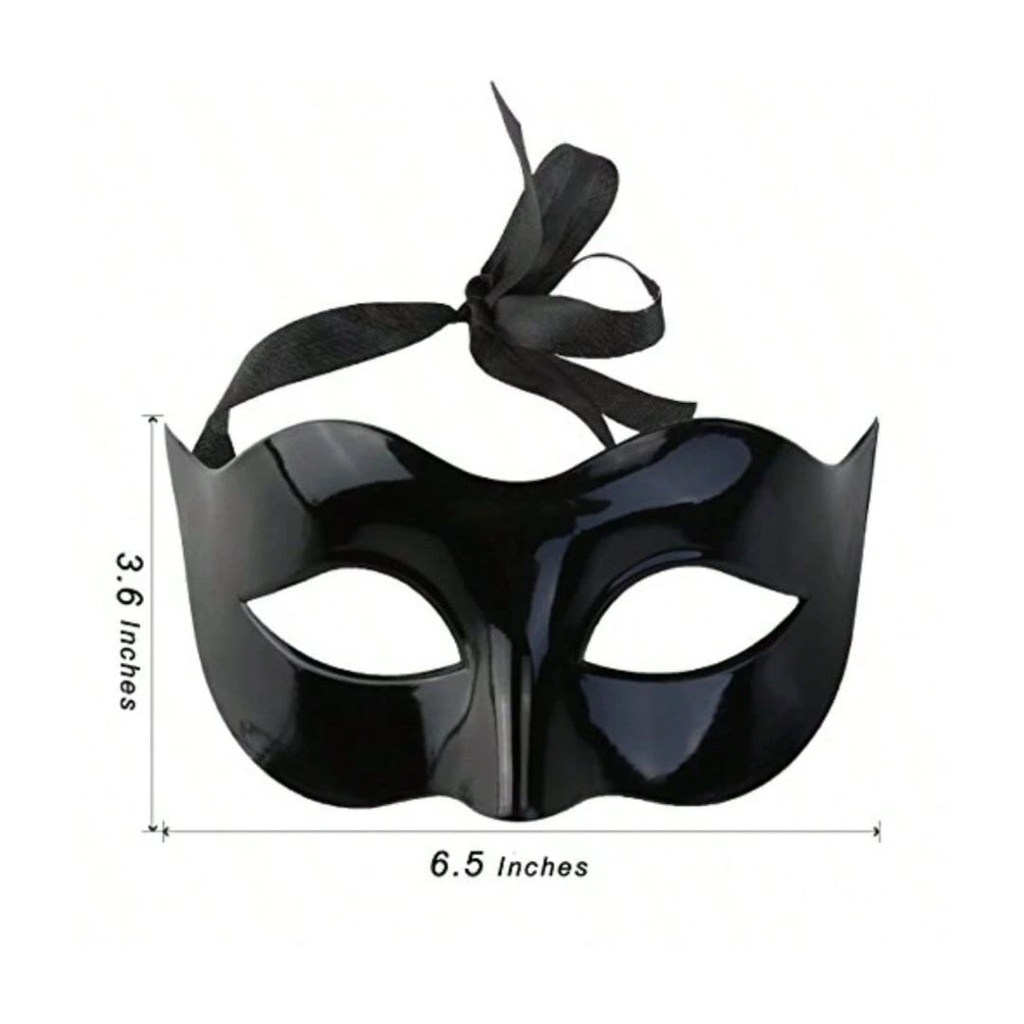 MÁSCARA VENECIANA NEGRA
