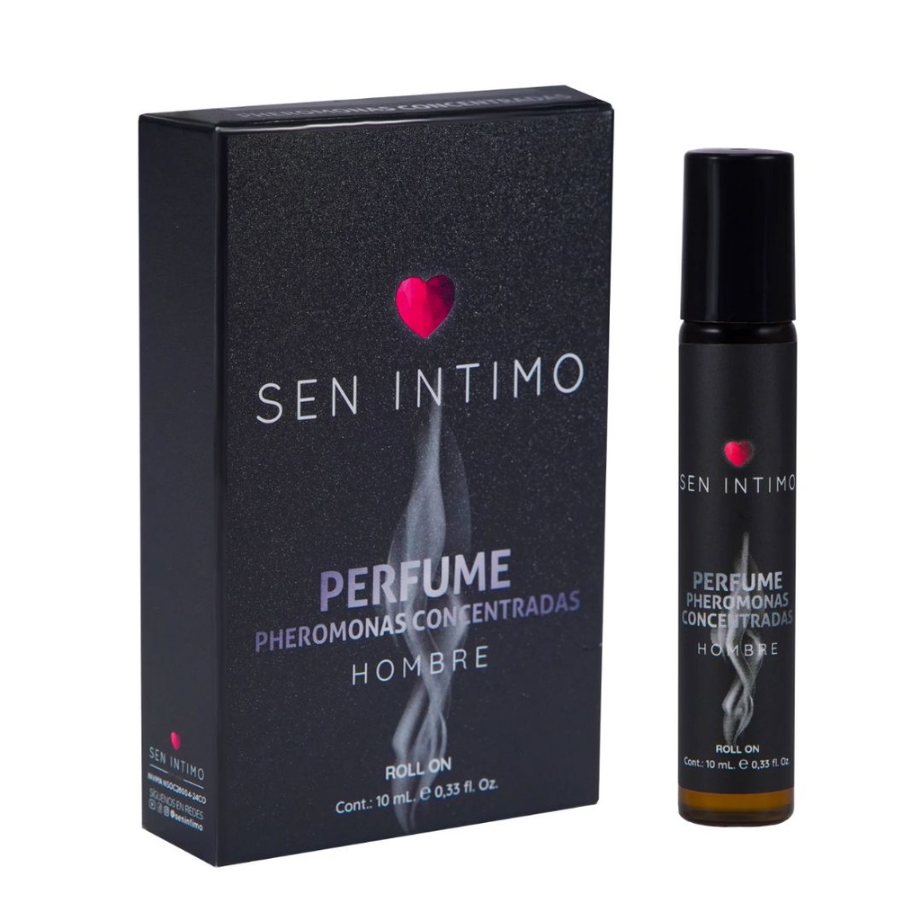 PERFUME ROLL ON CON PHEROMONAS MASCULINAS SEN INTIMO 10ML