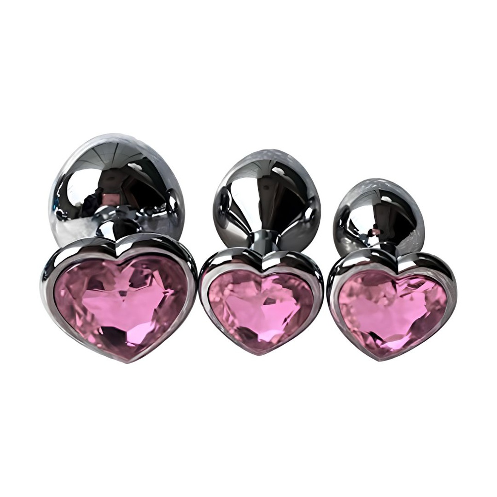 PLUG HEART METÁLICO