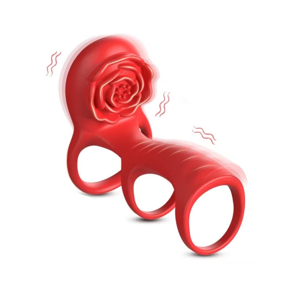 ANILLO VIBRADOR ROSE ALARGADO