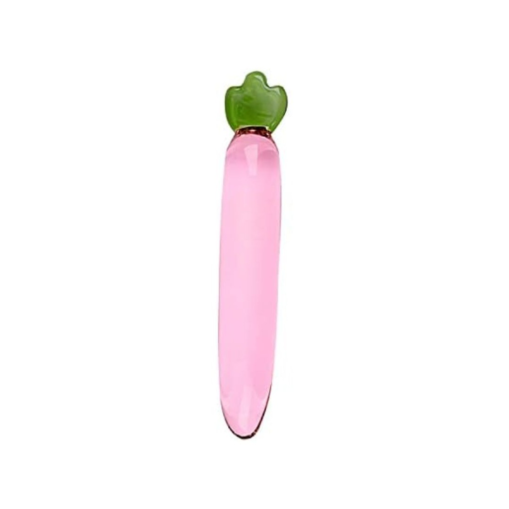 DILDO FRUTAL CRISTAL 18CM