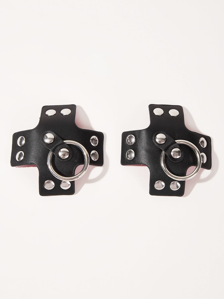 PEZONERAS DE CUERINA NEGRAS