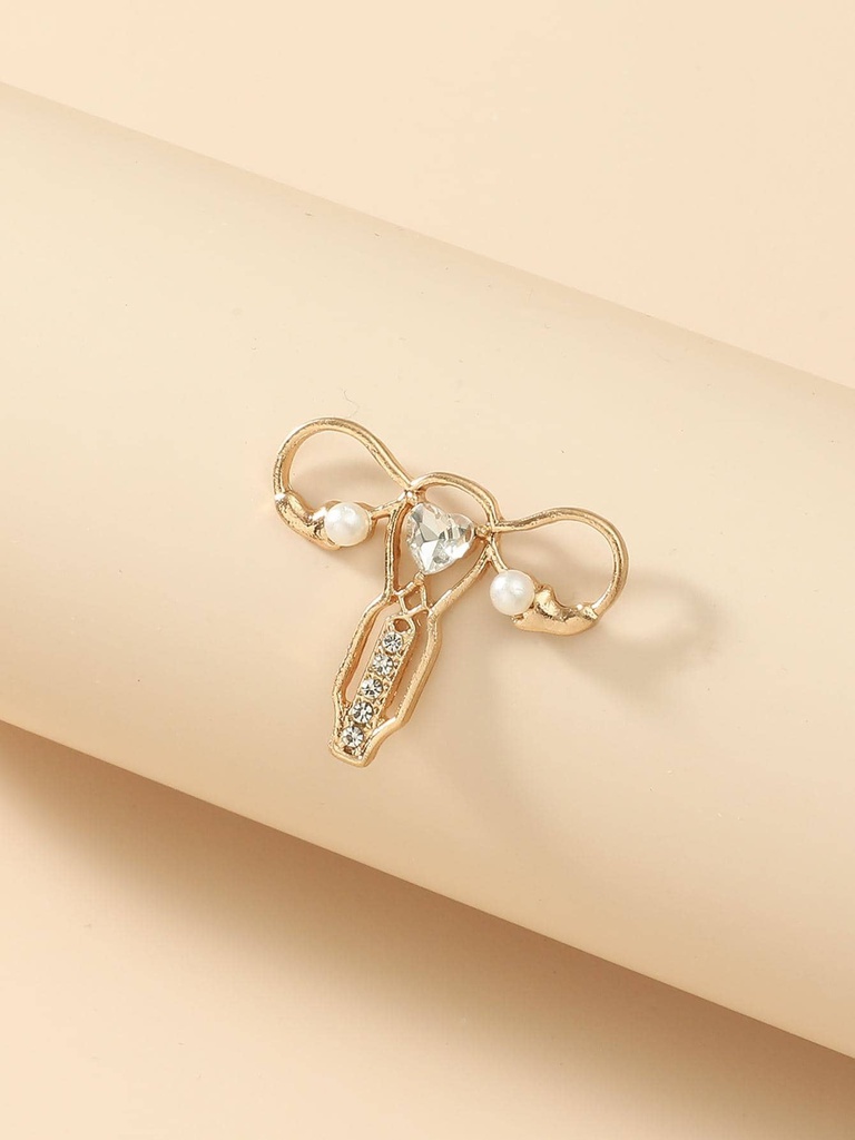 PIN DE ÚTERO DORADO