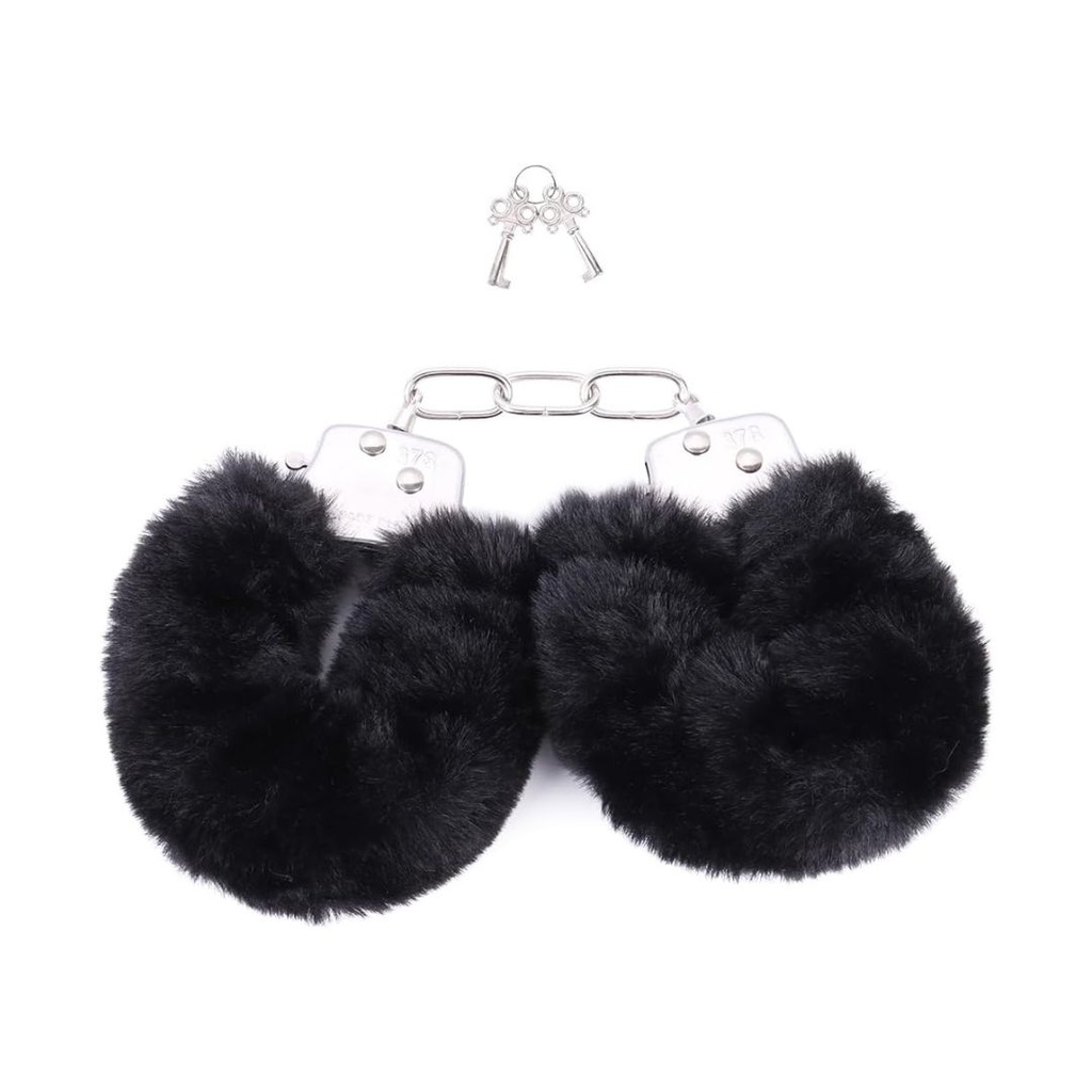 ESPOSAS DE METAL CON PELUCHE