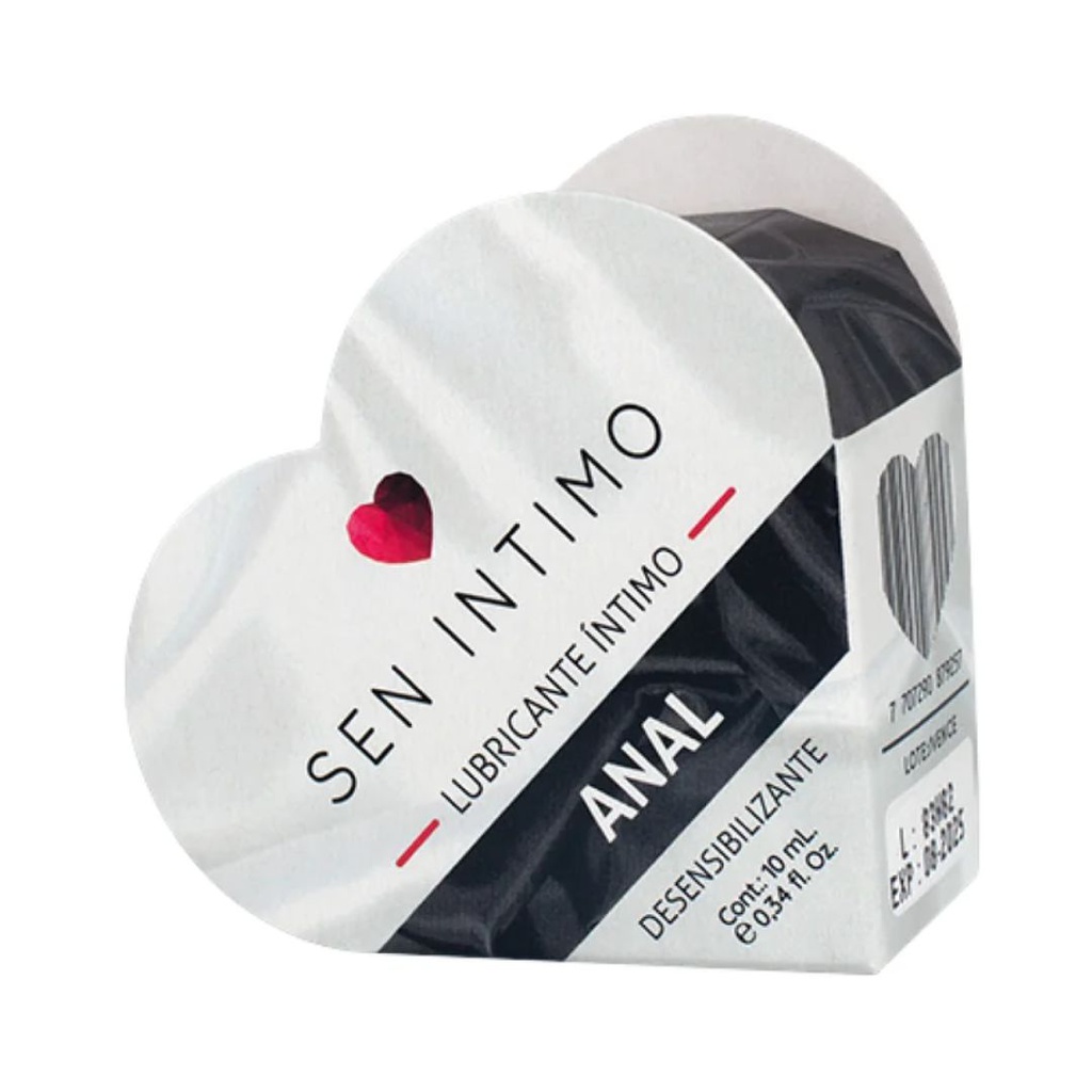 CORAZÓN DE LUBRICANTE SEN INTIMO DESENSIBILIZANTE ANAL 10ML