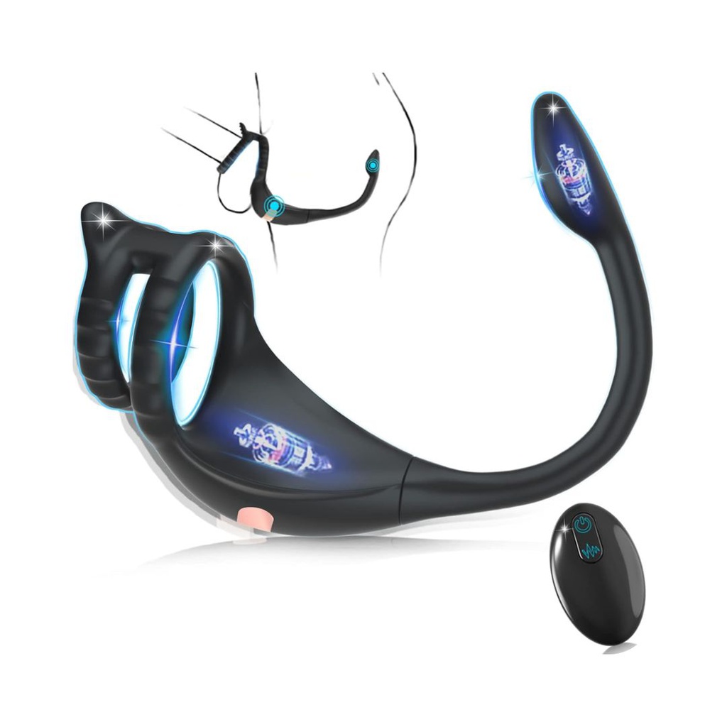 ‎ANILLO VIBRADOR DE PUNTOS G CON CONTROL