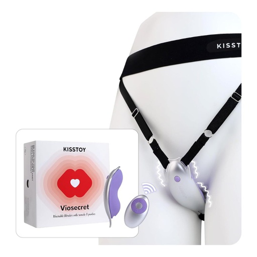 VIBRADOR VESTIBLE CON CONTROL KISSTOY
