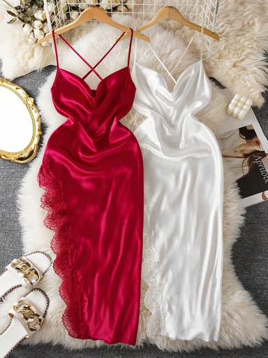 PIJAMA SATIN DE CAMISON