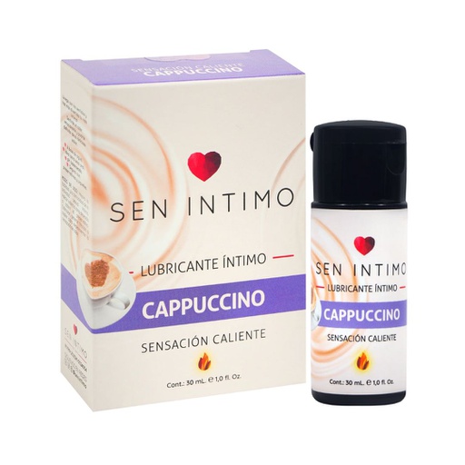 LUBRICANTE SEN INTIMO CAPPUCCINO CALIENTE 30ML