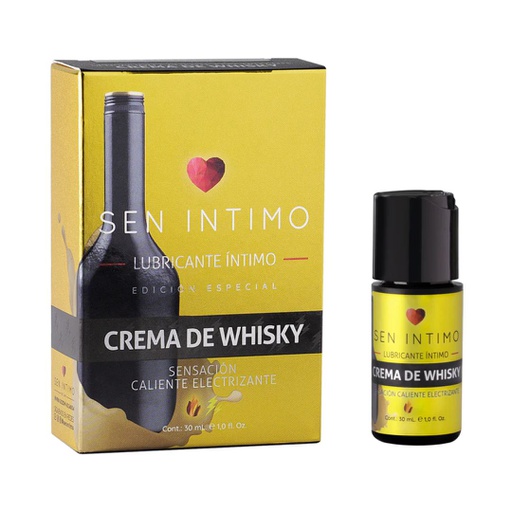 LUBRICANTE SEN INTIMO CREMA DE WHISKY CALIENTE ELECTRIZANTE 30ML7708516916398