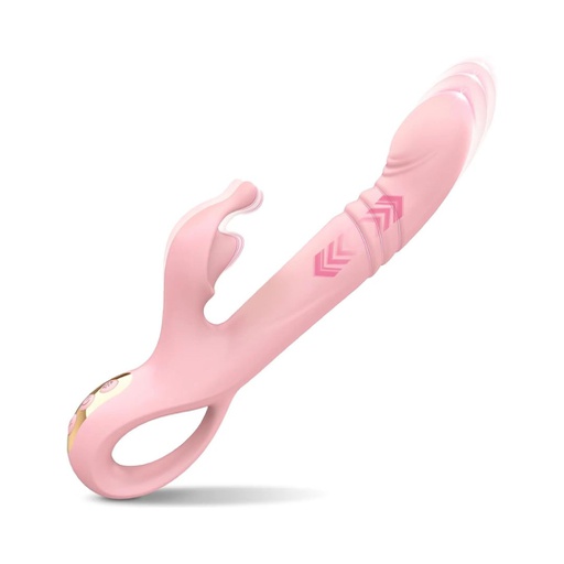 VIBRADOR DILDO PERLA Y ESTIMULADOR DE CLITORIS