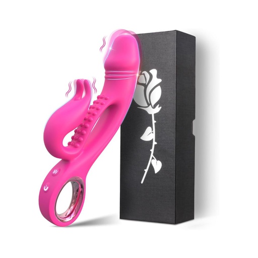 VIBRADOR DILDO MULTI STIM Y ESTIMULADOR DE CLÍTORIS